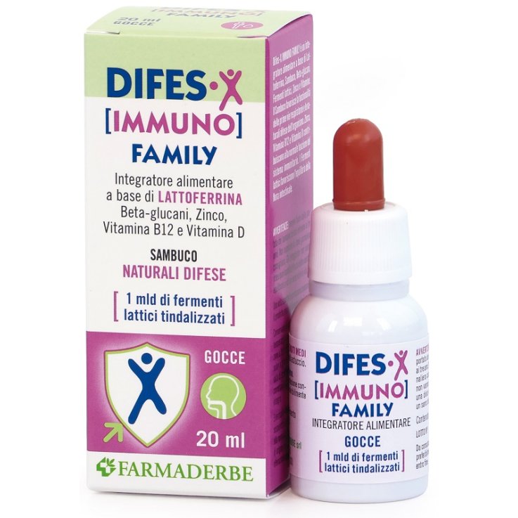 DIFES-X IMMUNO FAMILY GTT 20ML