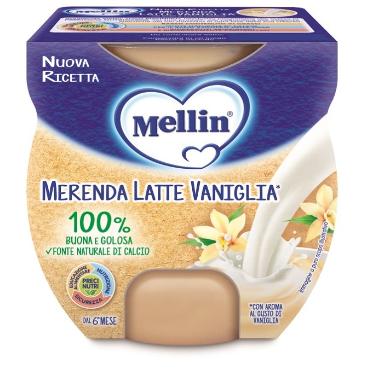 MELLIN MERENDA LATTE VAN 2X100G