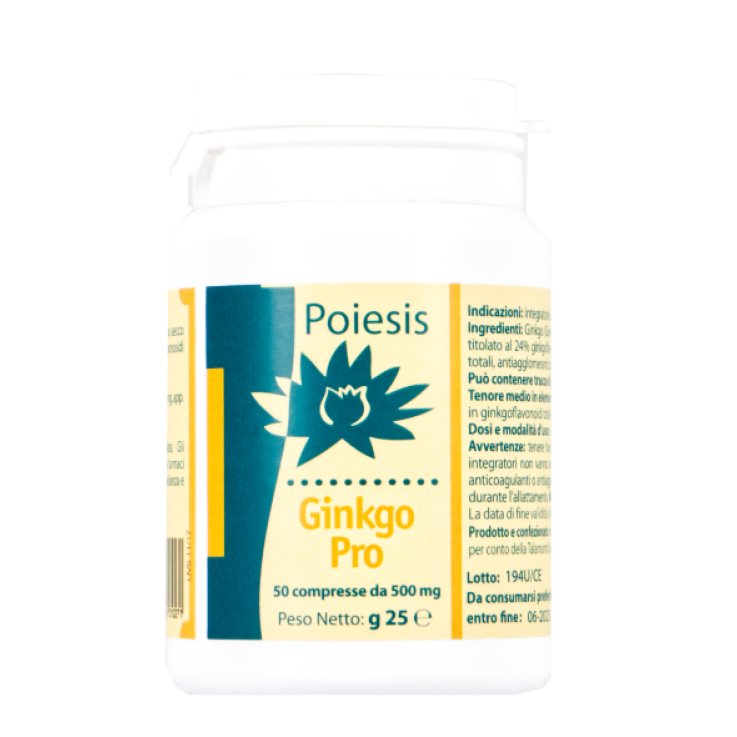 GINKGO PRO POIESIS 50CPR TALAMON