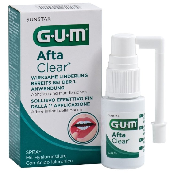 BUTLER GUM AFTA CLEAR SPR 15ML