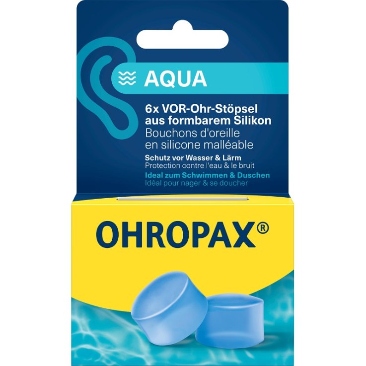 OHROPAX Tappi Aur.Sil.Acqua6pz