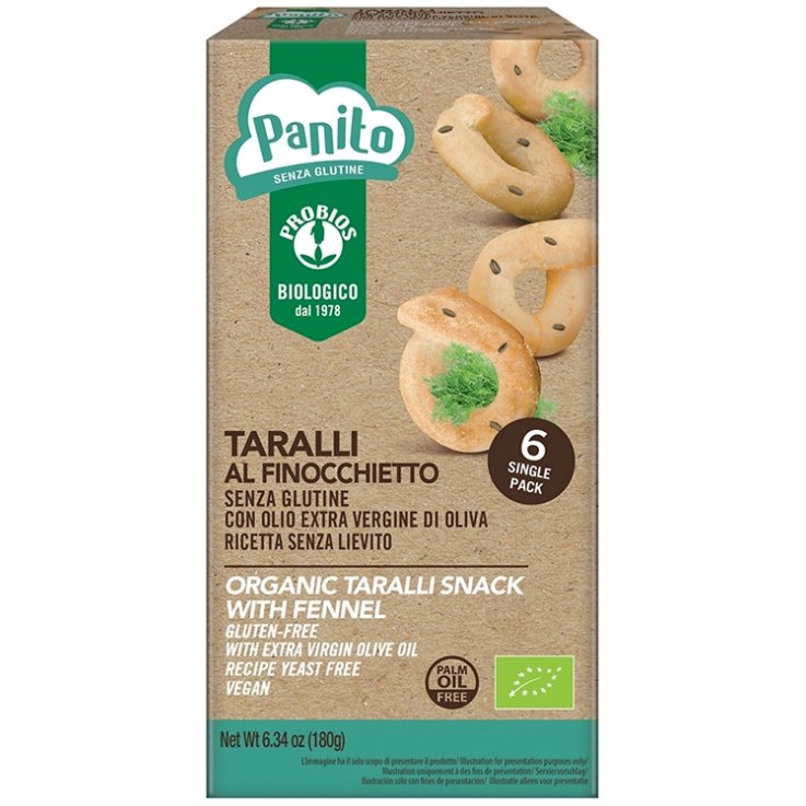 PANITO Taralli Finocch.180g