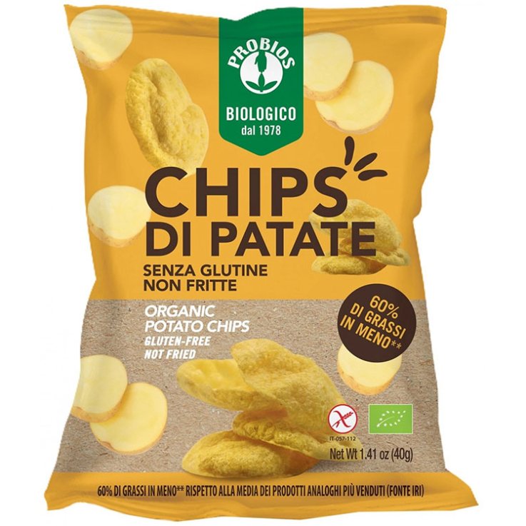 PROBIOS CHIPS BIO PATATE S/G 40G