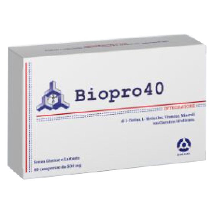 BIOPRO 40 INT 40CPR 500MG