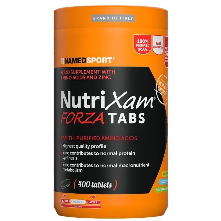 NSP NUTRIXAM FORZA AMINOC.400CPR