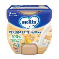 MELLIN Mer.Latte/Banana 2x100g