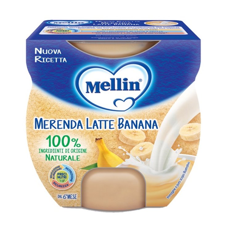 MELLIN Mer.Latte/Banana 2x100g