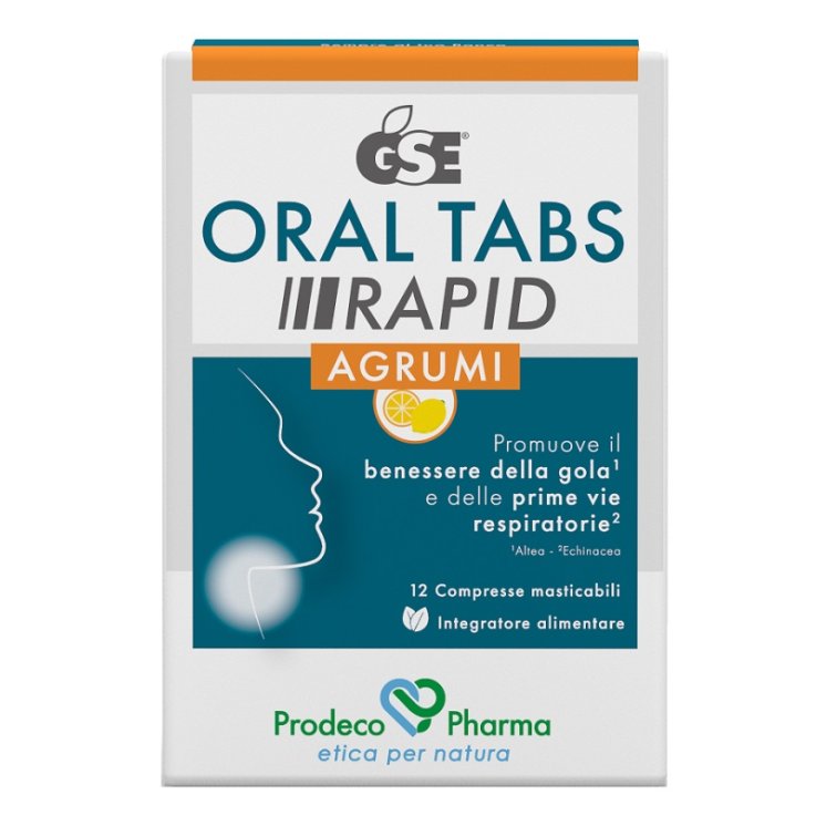 GSE ORAL TABS RAPID AGRUMI 12CPR