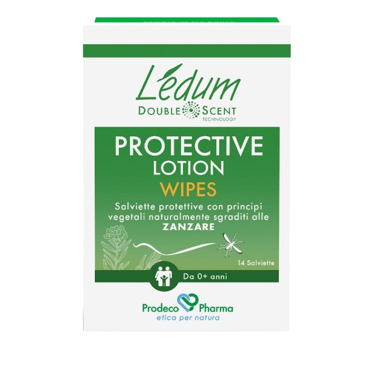 LEDUM DS PROT LOTION WIPES 14PZ