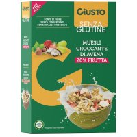 GIUSTO S/G Muesli Frutta 275g