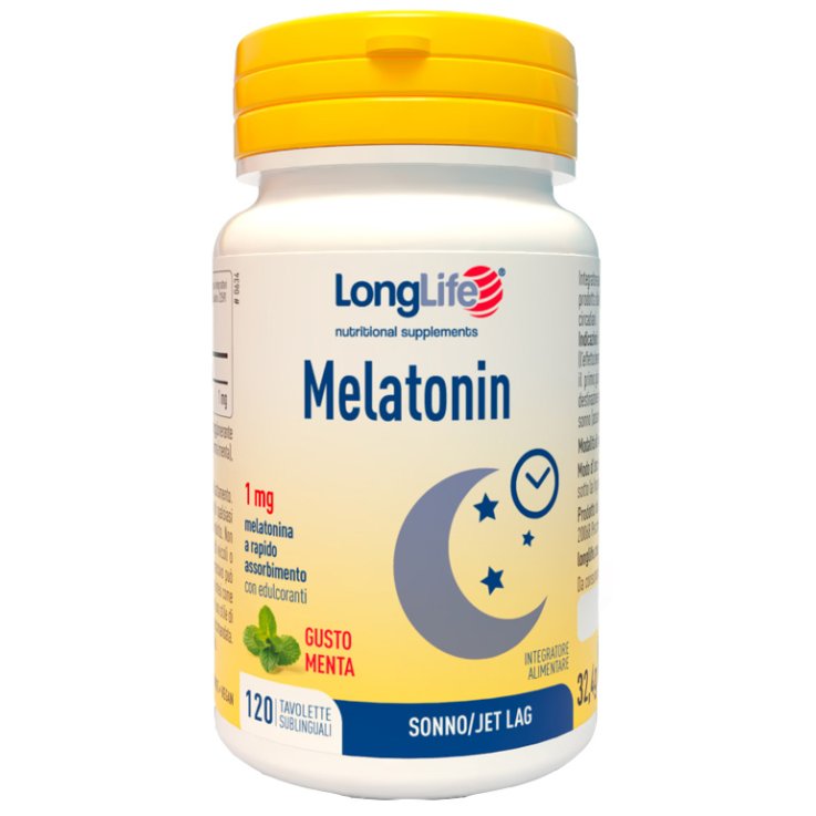 LONGLIFE MELATON 1MG MENTA 120TA