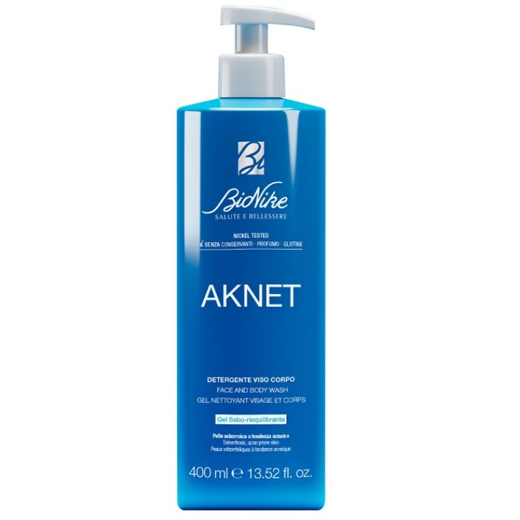 AKNET DETERGENTE VISO/CORPO 400M