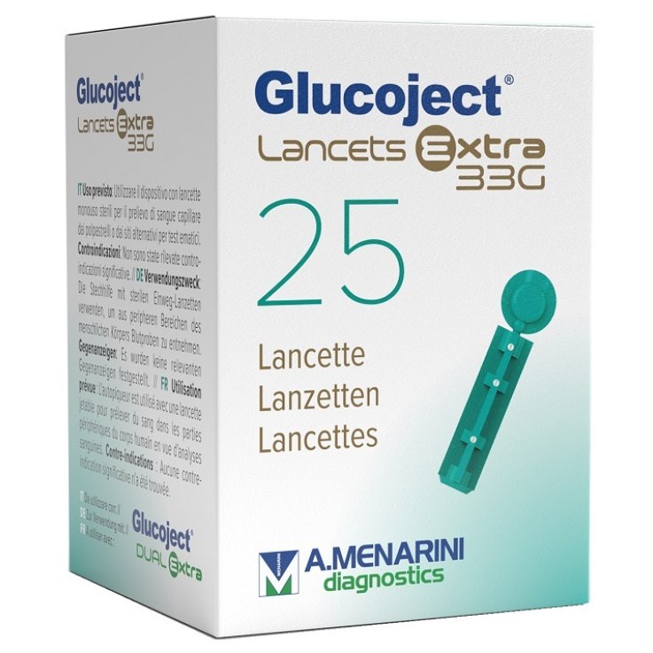 GLUCOJECT Lancets Plus 33g*25p