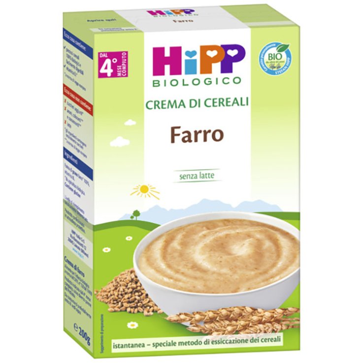 HIPP BIO CREMA CEREALI FARRO 200