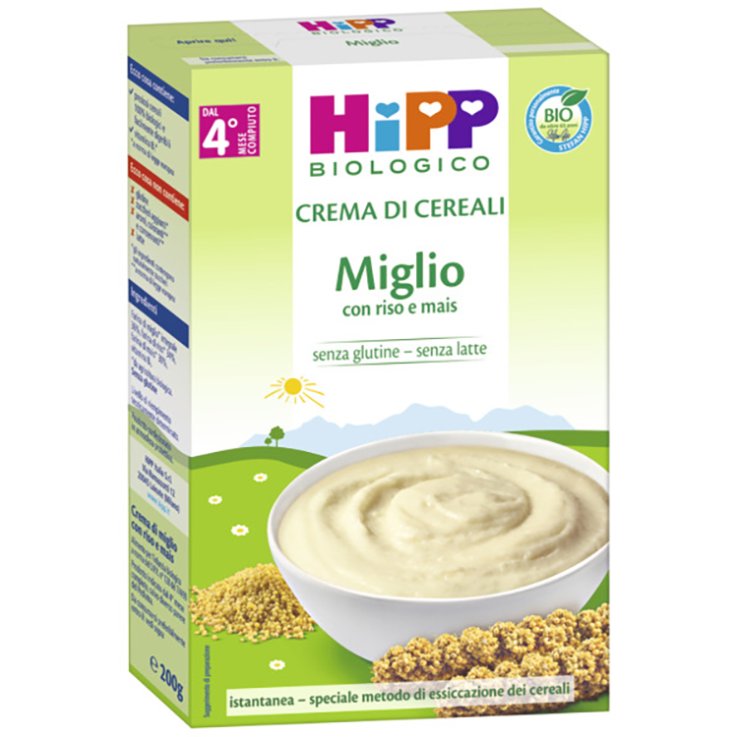 HIPP BIO CREMA CEREALI MIGLIO/RI
