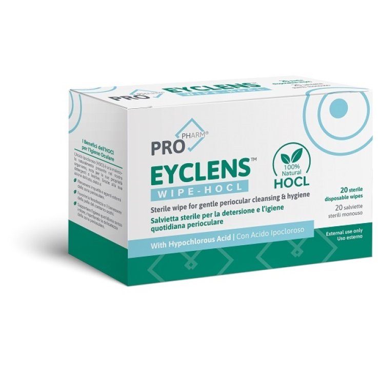 EYCLENS Wipe HOCL 20pz F/C