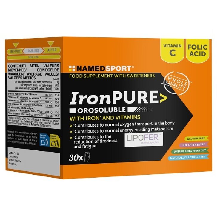 IRONPURE 30STICK PACK NAMEDSPORT