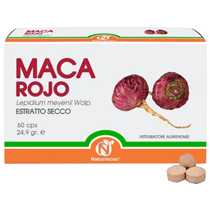 MACA ROJO 60 CPR NATURINCAS
