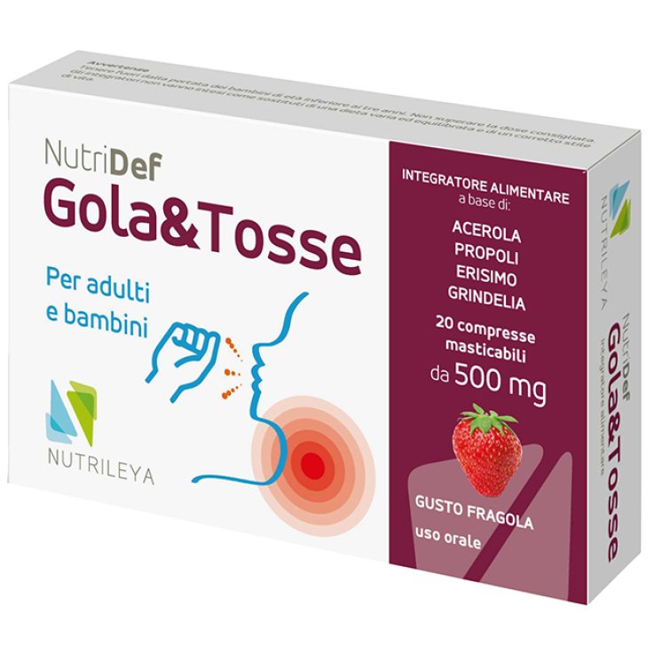 NUTRIDEF Gola&Tosse 20Cpr