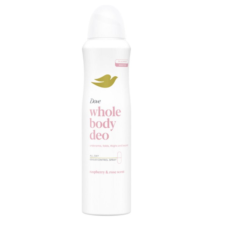 DOVE WBD RASPBE&ROSA SPR 150ML