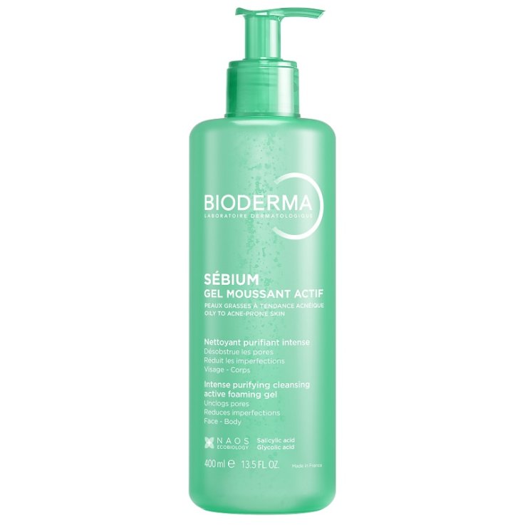 SEBIUM GEL MOUSSANT ACTIF 400ML