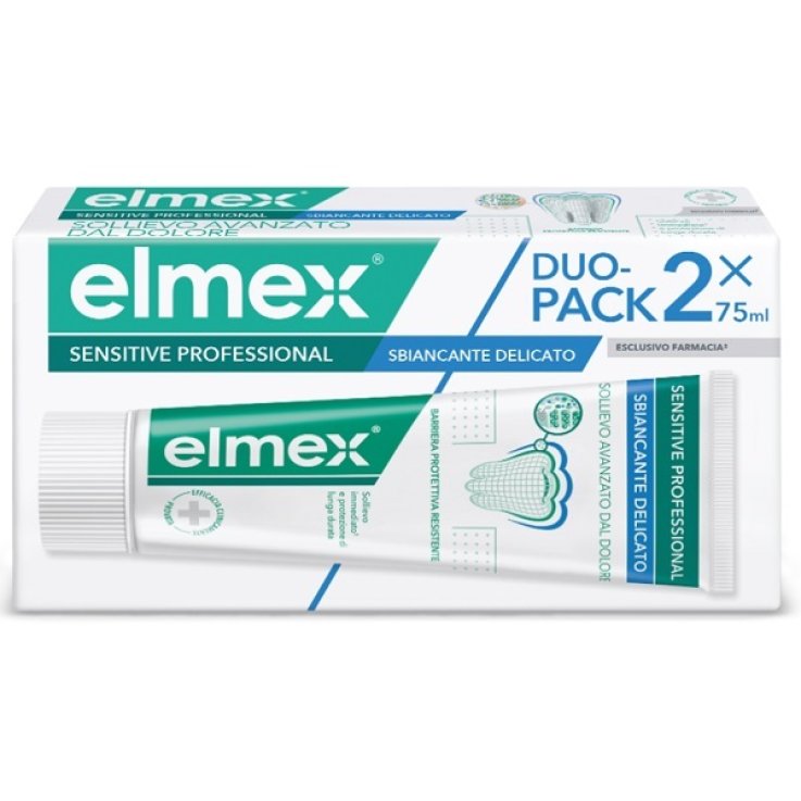 ELMEX SEN PROF WHITE DUO 2X75ML