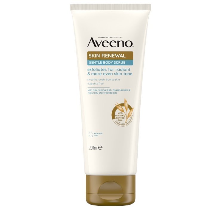 AVEENO SKIN RENEW BOD SCRU 200ML