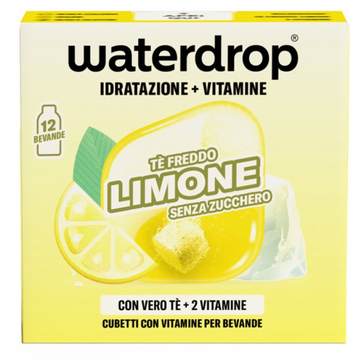 WATERDROP ICE TEA LIMONE 12 CUB