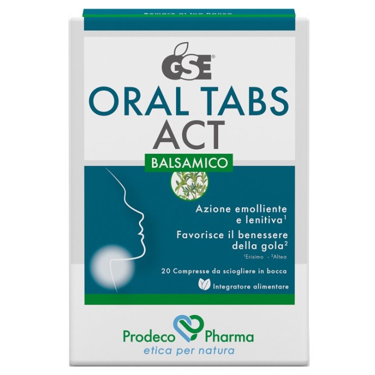 GSE ORAL TABS ACT BALSAM 20CPR