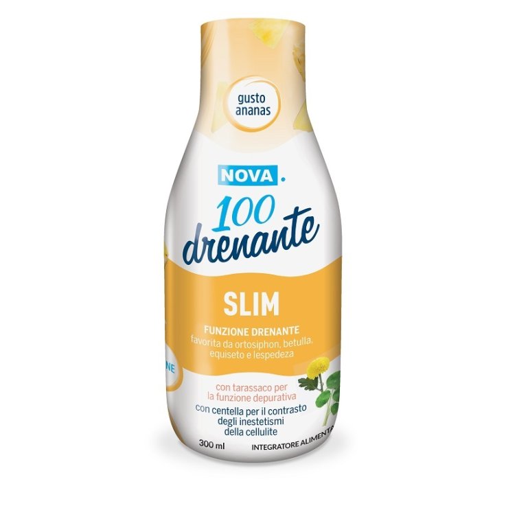 NOVA 100 DREN SLIM ANANAS 300ML
