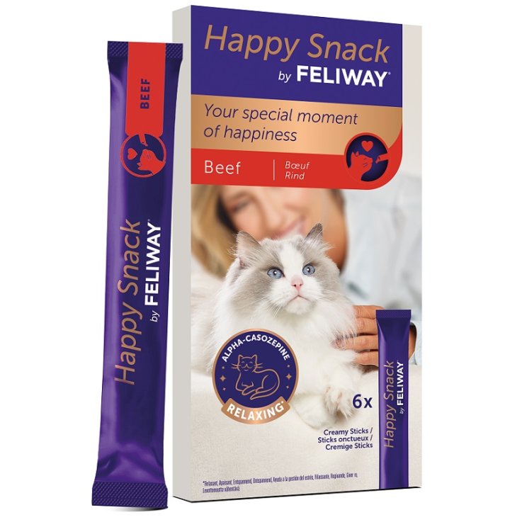 V FELIWAY HAPPY SNACK MANZ 6STK