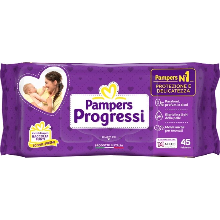 PAMPERS PROGRESSI SALV 45PZ