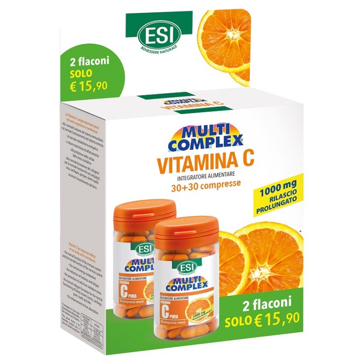 ESI Vitamina C Pura 1000 60Cpr