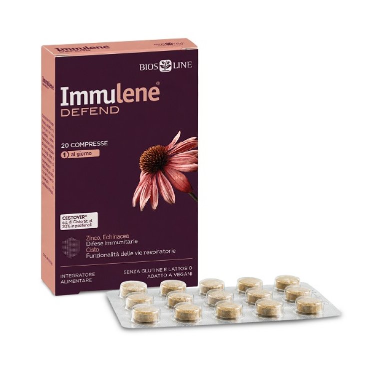 IMMULENE DEFEND 20CPR S/G S/LATT