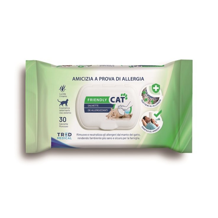 V FRIENDLY CAT SALVIETTE 30PZ