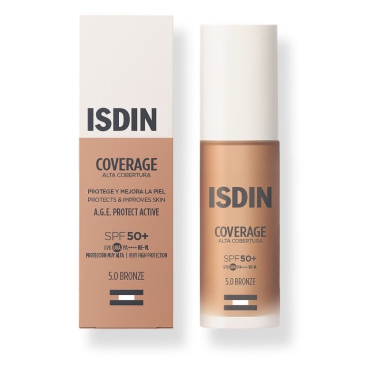 COVERAGE 5,0 BRONZE SPF50+ FONDO