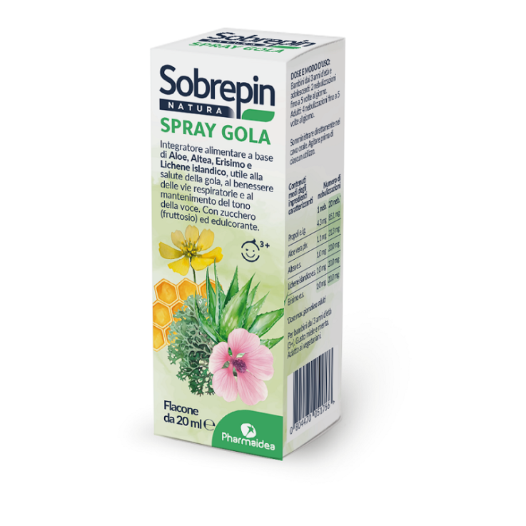 SOBREPIN NATURA SPRAY GOLA 20ML