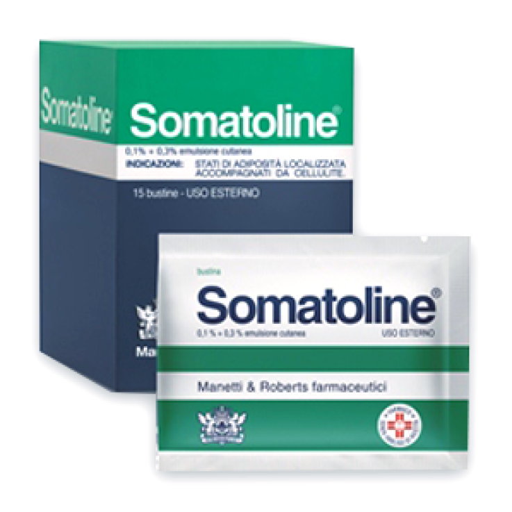 Somatoline Emulsione 15 Bustine 0,1% + 0,3%