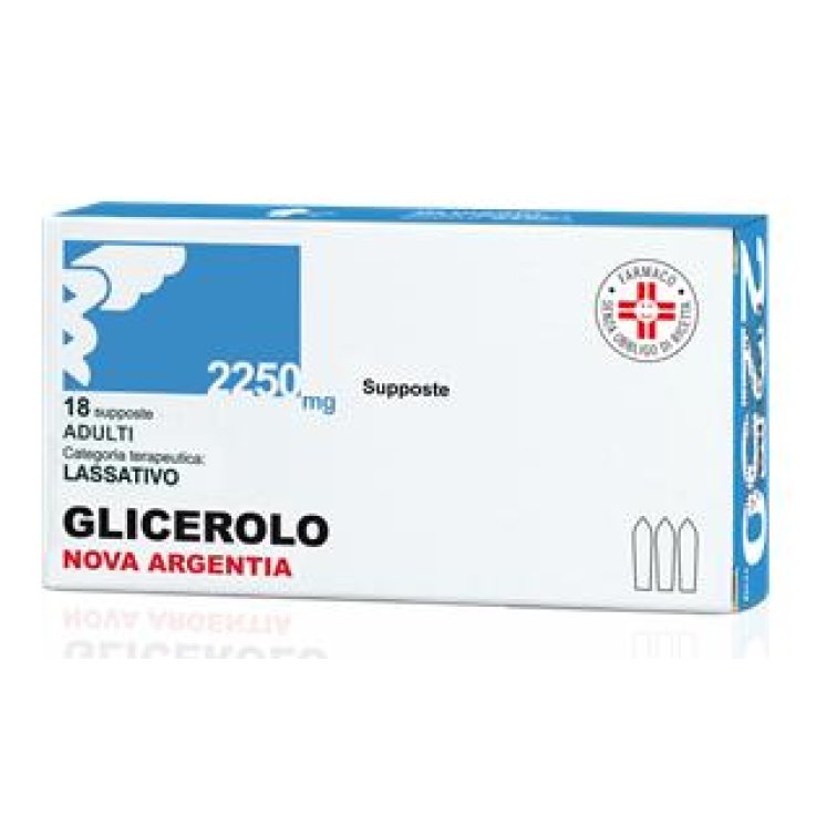 GLICEROLO*AD 18SUPP 2250MG