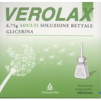 Verolax microclismi rettali per la stitichezza 6 clismi 6,75 grammi 
