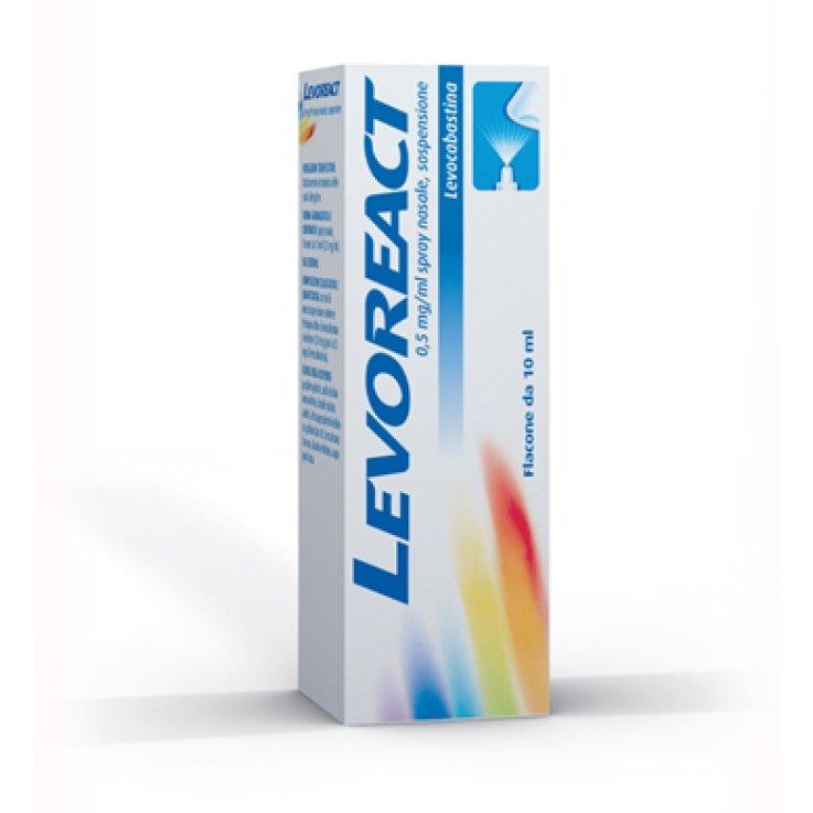 Levoreact Spray Nasale 0,5mg/ml 10ml