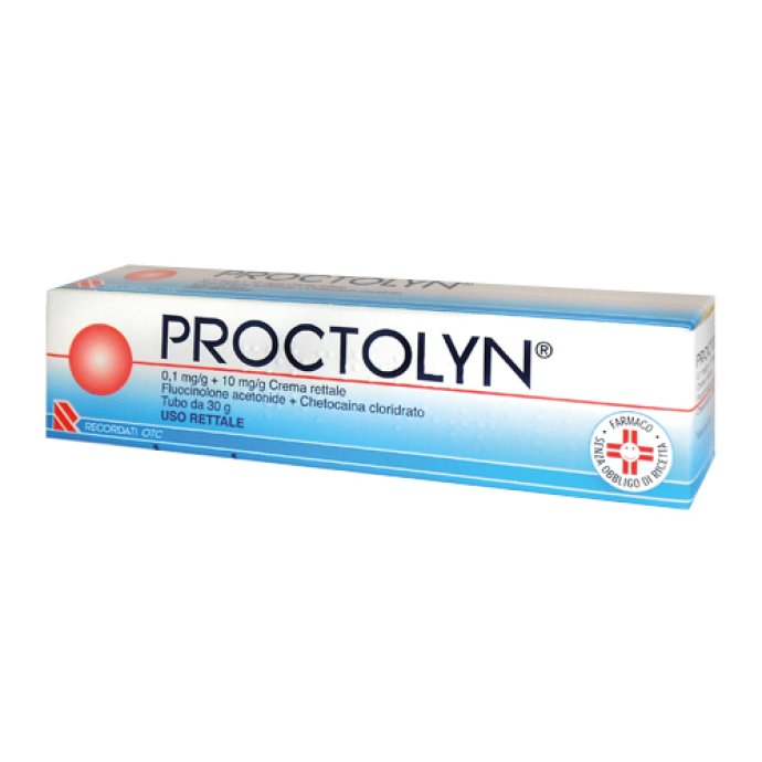 Proctolyn crema rettale per le emorroidi 30g