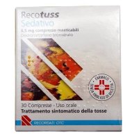 RECOTUSS SEDAT*30CPR MAST6,5MG