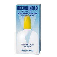 Deltarinolo Spray Nasale FL 15ml - Spray Nasale per il Benessere delle Vie Respiratorie