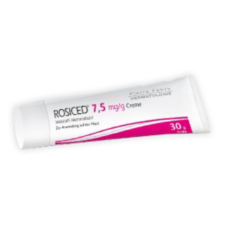 Rosiced Crema - Crema Topica per il Trattamento della Rosacea - Tubo da 30g (0,75%)
