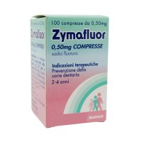 ZYMAFLUOR*100CPR 0,50MG