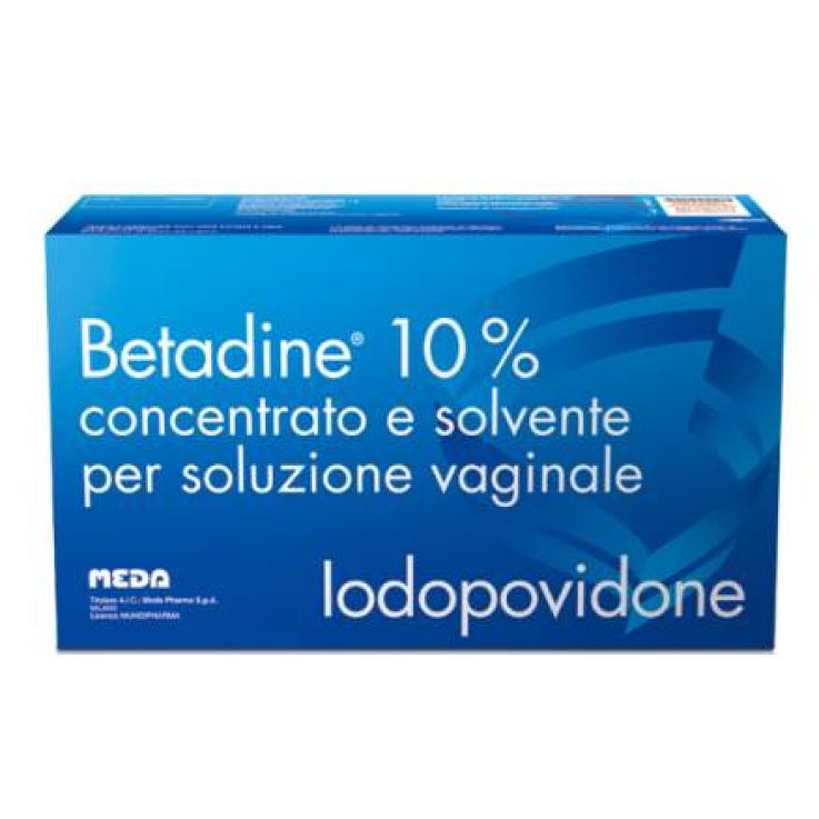 Betadine*soluzione vaginale disinfettante 5 flaconi +5 cannule