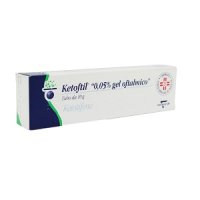 KETOFTIL*GEL OFT 10G 0,5MG/G