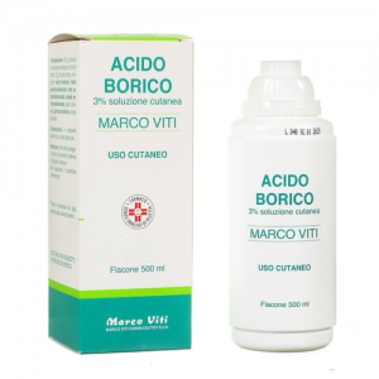 Acido Borico Marco Viti 3% 500ml