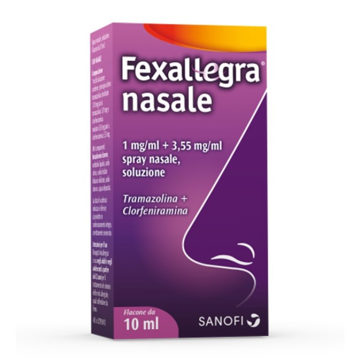 Fexallegra Nasale Spray Flacone 10ml - Spray Nasale Antistaminico per il Benessere delle Vie Respiratorie